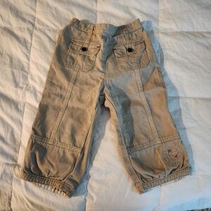 Burberry khaki cargo pants 18 months new